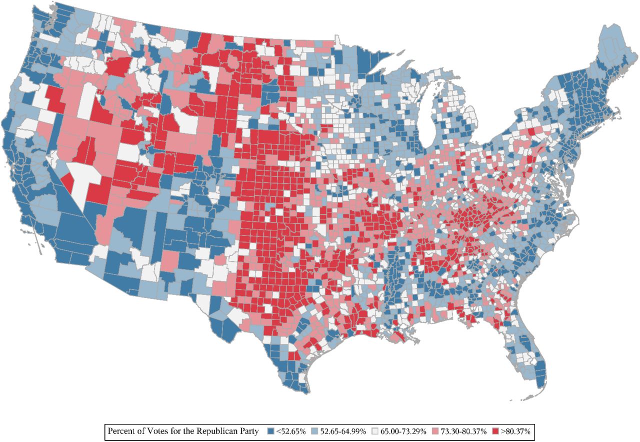 Life Expectancy and Voting Patterns in the 2020 U.S. Presidential ...