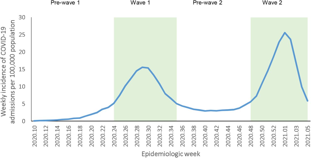 Increased Mortality Among Individuals Hospitalised With Covid 19 During The Second Wave In South Africa Medrxiv