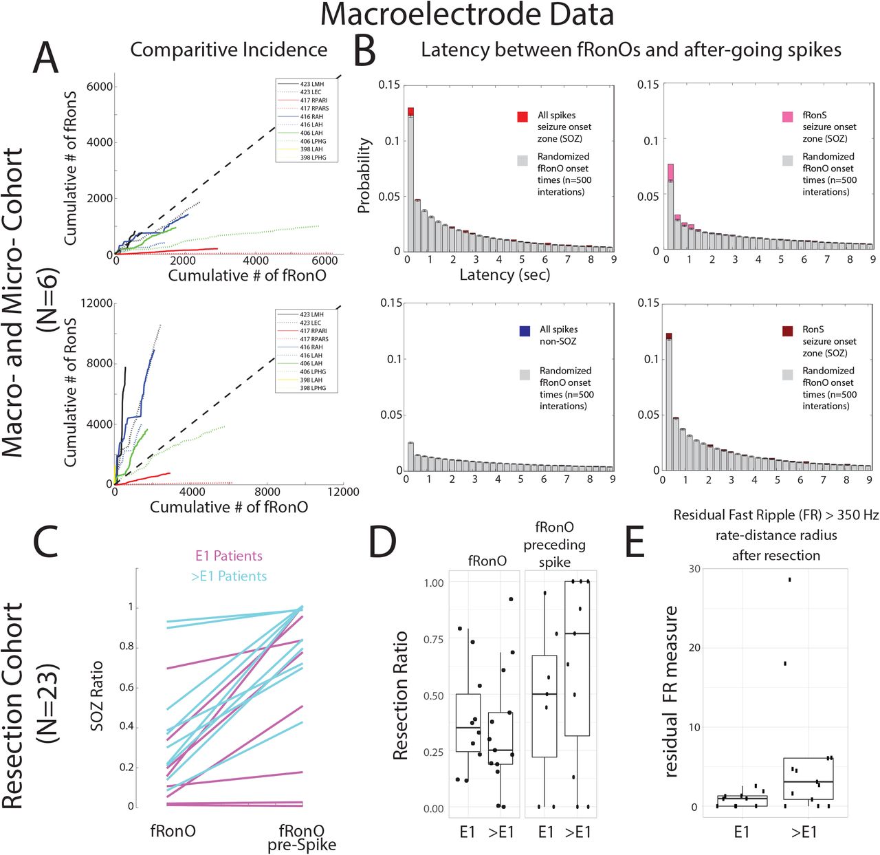 Fast ripples reflect increased excitability that primes